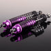 2PCS Front Shock Absorber for Axial Yeti 1/10 (Aluminium) Schokdemper New Enron Purple 