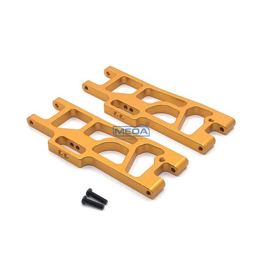 2PCS Rear Swing Arm for WLtoys 104016 104018 104019 1/10 (Metaal) - upgraderc