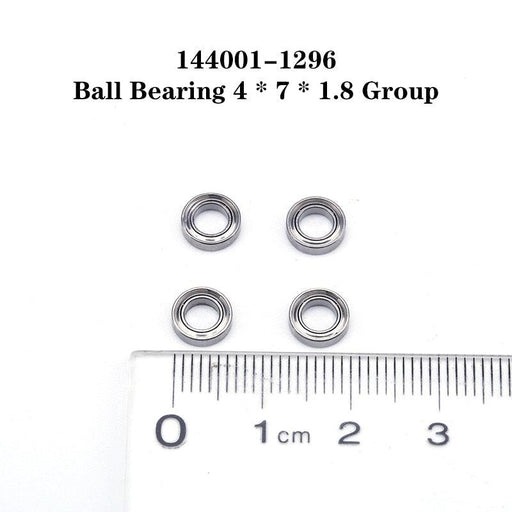 4*7*1.8 Ball Bearing Set for WLtoys 144001 1/14 (1296) - upgraderc