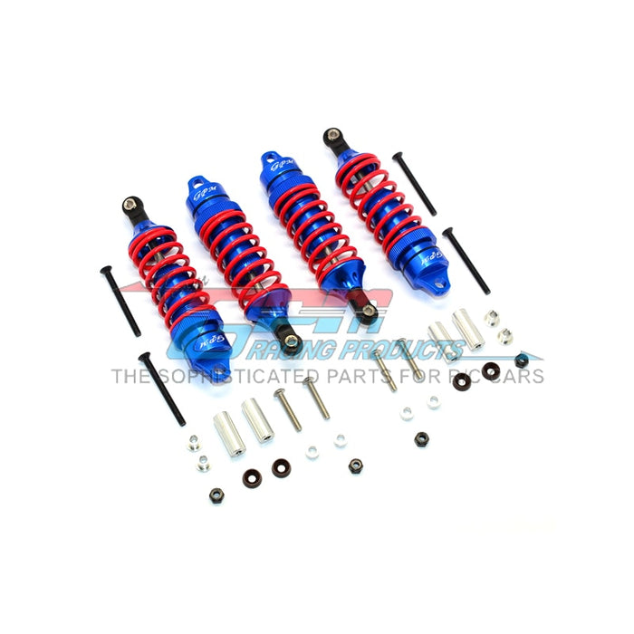 4PCS GPM 87mm Shock Absorbers for Traxxas XO-1 1/7 (Aluminium)