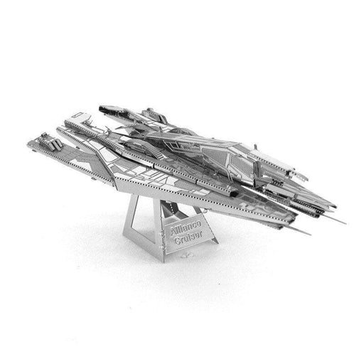 Alliance Cruiser Spacecraft 3D Model Puzzle (Metaal) - upgraderc