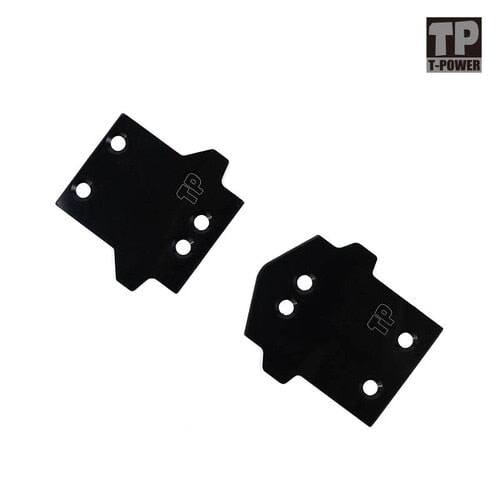 Chassis Protection Sheet for Tekno EB48 2.0 (Metaal) Onderdeel TP F and R 