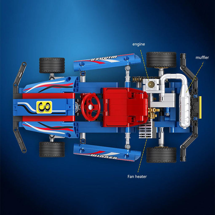 Racing Kart Model Building Blocks (371 stukken) - upgraderc