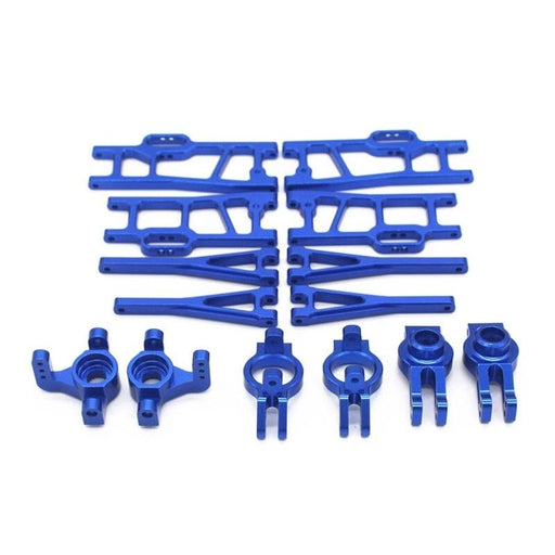 Upgrade Parts Kit for Wltoys 104009 12402-A (Metaal) Onderdeel upgraderc Blue 